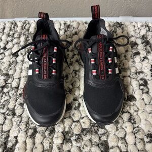 adidas Black and Red Kids Sneakers